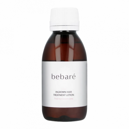 Bebare Ingrown Hair Treatment losjonas nuo plaukelių įauginėjimo, 125 ml