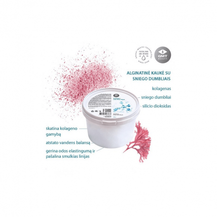 GMT Beauty Marine Collagen alginatinė kaukė su sniego dumbliais, 200g 1