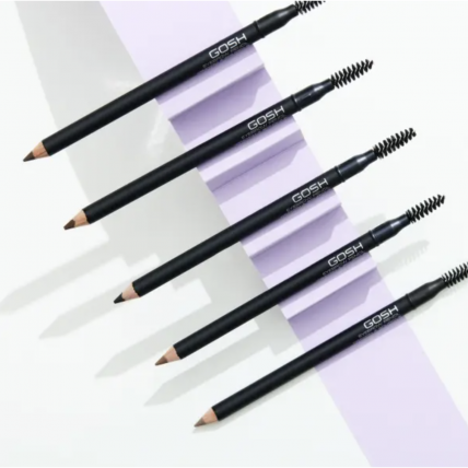 Gosh Eyebrow Pencil 01 Brown antakių pieštukas 2