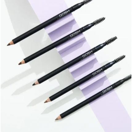 Gosh Eyebrow Pencil Grey Brown antakių pieštukas 2