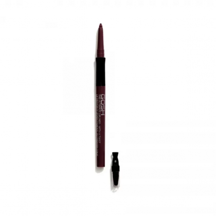 Gosh The Ultimate Lip Liner with a twist 006 Mysterious Plum lūpų pieštukas 2