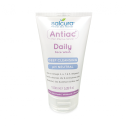 Salcura Antiac Daily Face Wash kasdieninis prausiklis į aknę linkusiai odai, 150ml