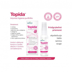 Salcura Topida Intimate Hygiene Spray intymios higienos purškiama priemonė, 50ml