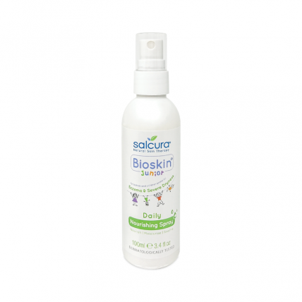 Salcura Bioskin Junior Daily Nourishing Spray purškiama priemonė sudirgusiai vaikų odai