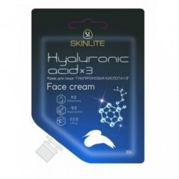 Skinlite veido kremas „Hialurono rūgštis x 3“, 20g