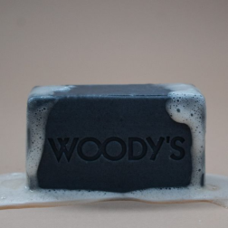 Woody's Activated Charcoal muilas su aktyvuota anglimi, 227 g