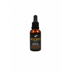 Woody's Beard & Tattoo aliejus barzdai ir tatuiruotėms, 30 ml