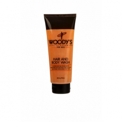 Woody's Hair And Body prausiklis kūnui ir plaukams, 296 ml