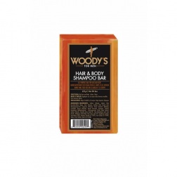 Woody's Hair & Body kietasis muilas plaukams ir kūnui, 227 g