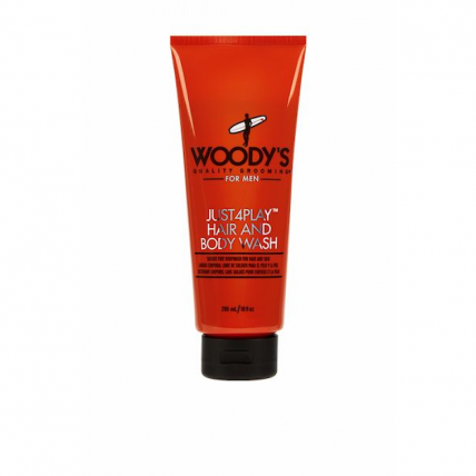 Woody's Hair And Body prausiklis kūnui ir plaukams, 296 ml