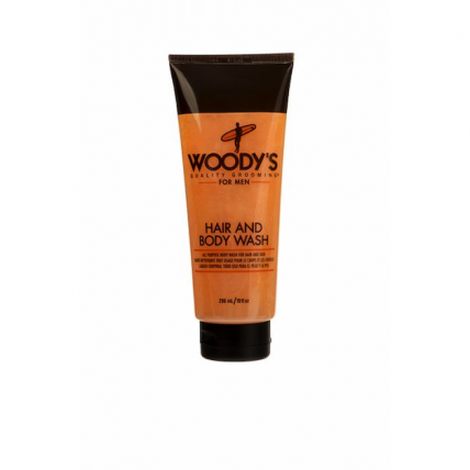 Woody's Hair And Body prausiklis kūnui ir plaukams, 296 ml